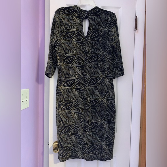 NWT KOHLS WRAPPER BRAND GLITTER CHOKER DRESS - Picture 3 of 3